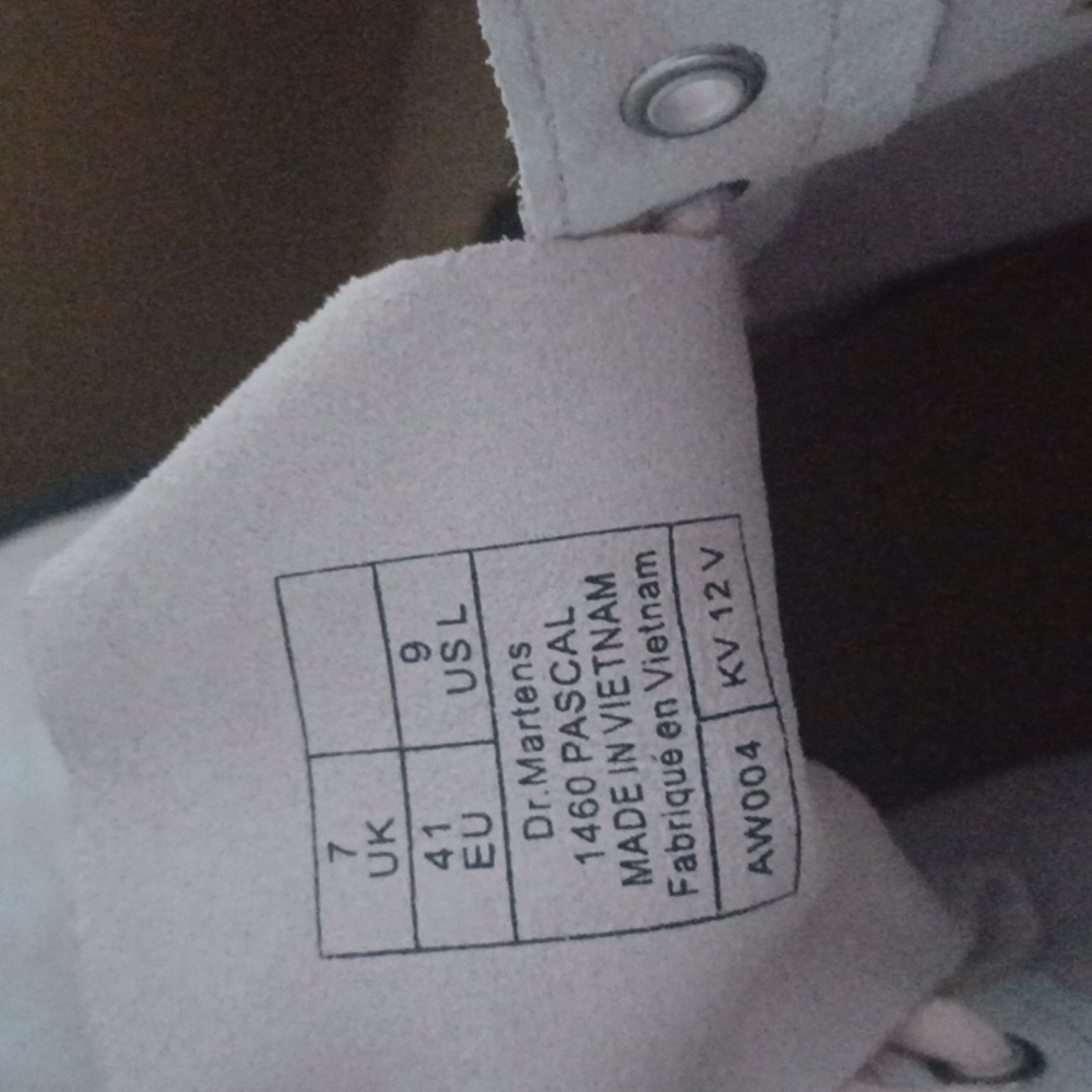 Dr. Martens Women's Pale Pink Suede Lace-Up Boots - Picture 5 of 6